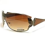 Butterfly Design Sunglasses Womens Shield Fashion Shades