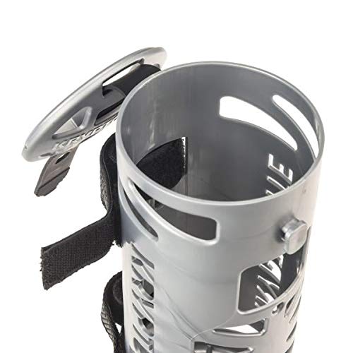 Kryptonite Transit TubeR Bicycle Chain Lock Carrier , Silver Pricepulse