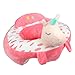 Alpacasso Infant Safe Sitting Chair, Comfortable Infant Soft Plush Floor Support Seat, Baby Learning to Sit Head Protect Chair with Stuffed Animal Toys. (Unicorn)
