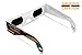 Solar Eclipse Glasses (5 Pack) | Safety Glass CE Certified Eclipse Viewing Glasses 2017 | Shade 14 Welding Protection For The Family | Glasses To View The Solar Eclipse | Bonus Eclipse Poster |