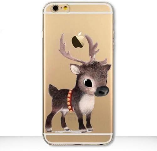 Clear Soft TPU Bumper Protective Back Case Cover for iPhone 7/8