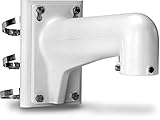 TRENDnet Pole Mount Bracket for Speed Dome Camera's,Poles up to 12.7cm (5 in.) in Diameter,Camera Suspension Point During Installation,Rugged Powder Coated Aluminum,Mounting Hardware Included,TV-HP400