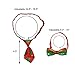 PUPTECK Christmas Dog Ties 16 Pack - Adjustable Small Pet Bow Tie Neckties for Puppy Cat Festival Collar Accessories