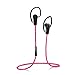 Jarv NMotion Sport Wireless Bluetooth 4.0 Stereo Earbuds/Headphones with In-Line Microphone , Pink
