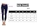Oalka Women's Yoga Capris Running Pants Workout Leggings