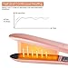 Flat Iron for Hair, InThoor Hair Straightener Flat Iron for Hair Styling with LCD Digital Display and Adjustable Temperature High Heat 450℉