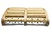TheraFlow Large Wooden Dual Foot Massager Roller, Pine color, large, Comes With Reflexology Chart