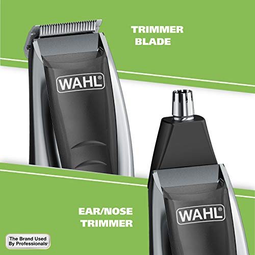 Wahl Vacuum Trimmer Kit with Powerful Suction for Beards, Facial Hair