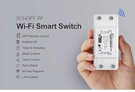 sonoff smart switch google home