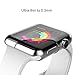 Apple Watch 2/3 Case 42mm, iwatch Screen Protector TPU All-around Protective Case 0.3mm HD Clear Ultra-thin Cover for New Apple Watch Series 3/2(2017)