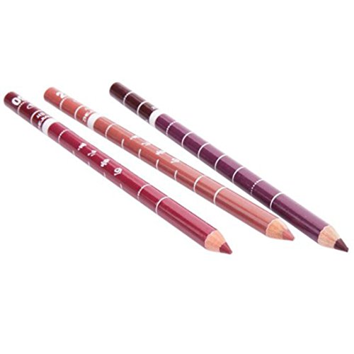 Professional Lipliner, AMA(TM) 12Pcs Women Long Lasting Makeup Lip Pencil Cosmetic Lip Liner Lipstick Sets (Random)