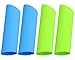 Acerich Peeler 4 Pcs Silicone Garlic Roller Peeling Tube Easy Useful Kitchen Tools (Blue & Green)