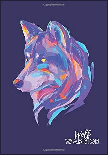 The Wolf Warrior Daily Journal Purple Cover With Wolf Illustration The Wolf Warrior Journals Mystic Magic Amazon Com Books