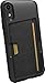 Smartish iPhone XR Wallet Case - Wallet Slayer Vol. 2 [Slim Protective Kickstand] Credit Card Holder for Apple iPhone 10R (Silk) - Black Tie Affair