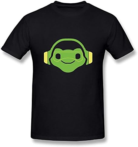 WzLIxcAA Men's Lucio Overwatch Video Game T Shirts - Particular T-Shirts Black XL