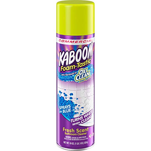Kaboom FoamTastic with OxiClean Fresh Scent Bathroom Cleaner, 19 oz