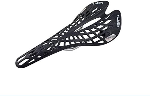 Outdoor Manager-Cycling Spyder Saddle Seat MTB Mountain Bike Road Bike CoolMax Seat Fix Gear Black