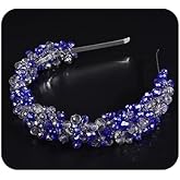 JWICOS Wedding Headband Tiara Bridal Headpieces Wedding Hair Accessories for Women Party