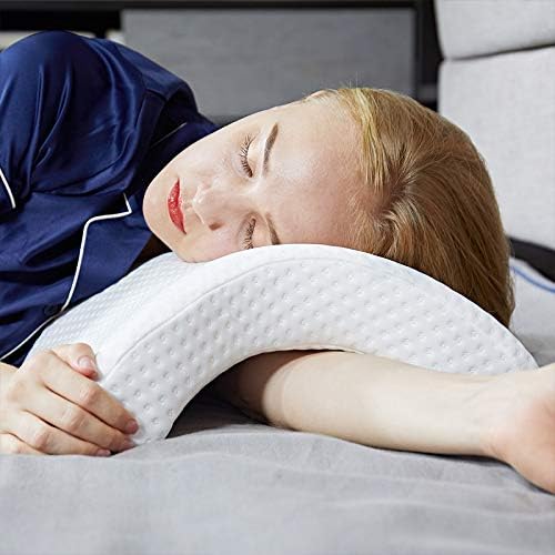 Friendgo,Slow Rebound Pillow, Memory Foam Pillow,Orthopedic Sleeping Pillow ,Neck & Cervical Pillows ,Bed Pillows ,Multifunction 6 in 1 Slow Rebound Pressure Pillow Hand Neck-Protection