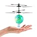 FunsLane RC Infrared Induction Flying Ball RC Helicopter Ball Toy with Shinning LED Lighting, Hand Induced Flight Ball for Teenagers Kids and Adults Colorful Flying Toy