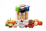 Judek #1 Infuser Water Bottle for Outdoor Sports and recreation (Black)