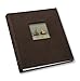 Gallery Leather 3 Ring Binder with Plastic Sleeves, Includes 10 Sheets, Sheet Size: 8.5