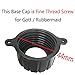ORANDESIGNE 6 Set Can Spout Replacement Kit Old Style Flexible Pour Spout Nozzle Part with Gaskets Collars Stopper Caps Vent Cap for Blitz Gott Essence Plastic Can Water Jug