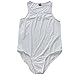 YiZYiF Men's Soft Smooth Freestyle Wrestling Singlet Bodysuit Underwear White Medium