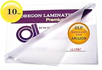 10 Mil Legal Laminating Pouches 9 x 14-1/2 Laminator Sleeves Qty 50