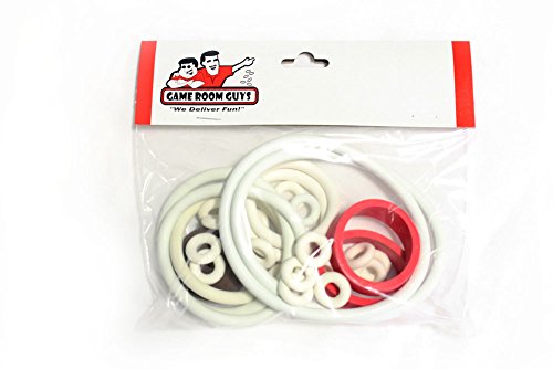 Game Room Guys 1933 Allied Leisure Circa Pinball White Rubber Ring Kit