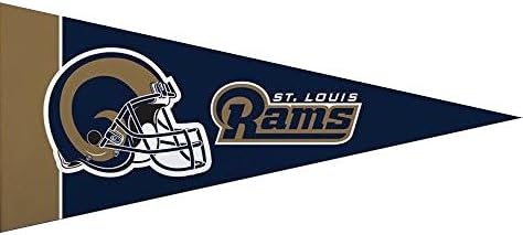 TeamFanatics NFL Mini St. Louis Rams Pennant, (2-Pack)