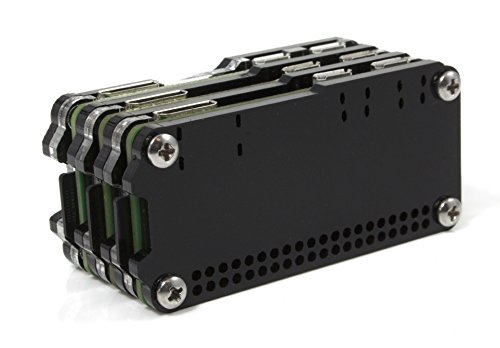 Triple Stack Zero Case for the Raspberry Pi Zero 1.2, 1.3 and Zero-W ~ C4Labs