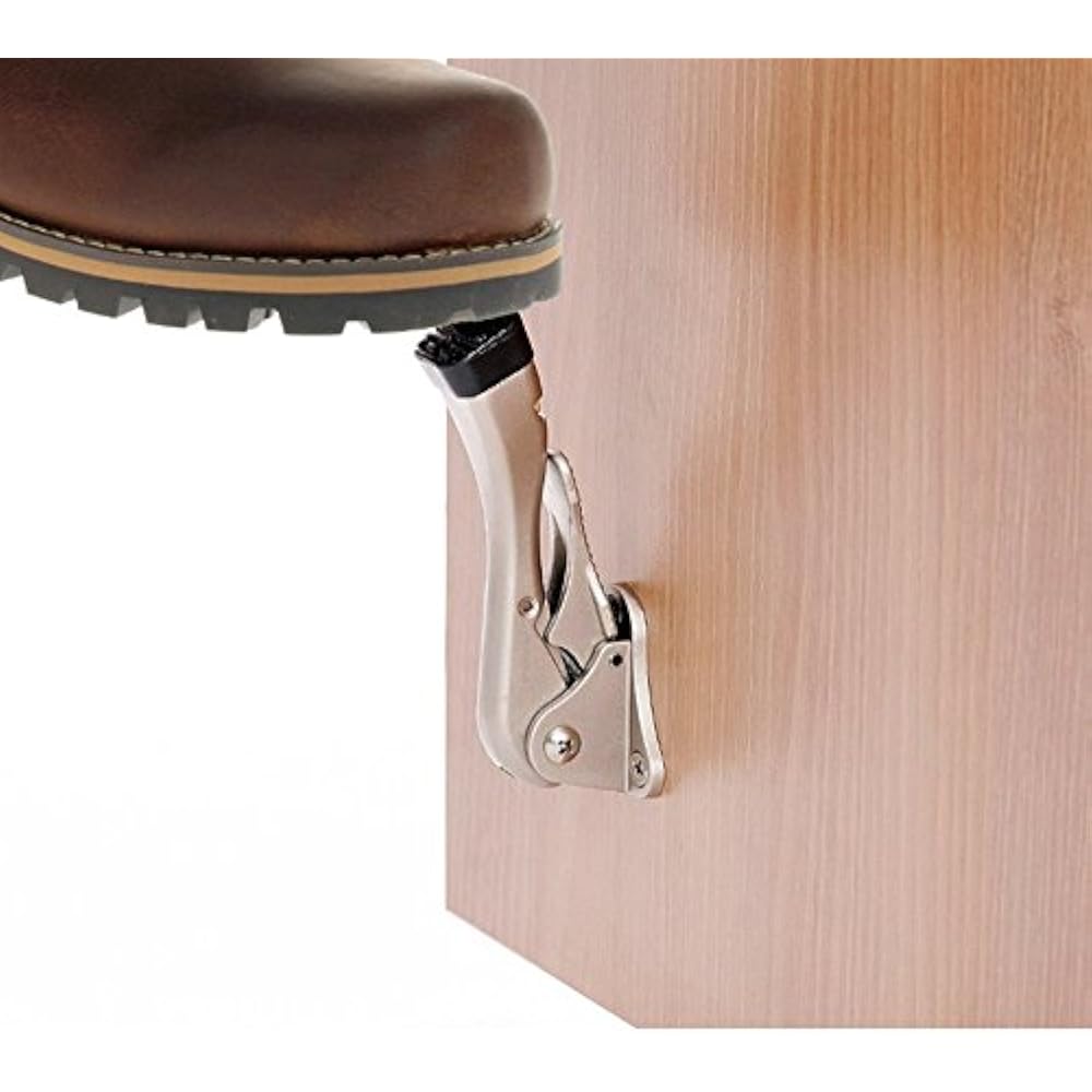 Easy Pedal Kick Down Door Stop Stopper Step Doorstop,Premium Rubber