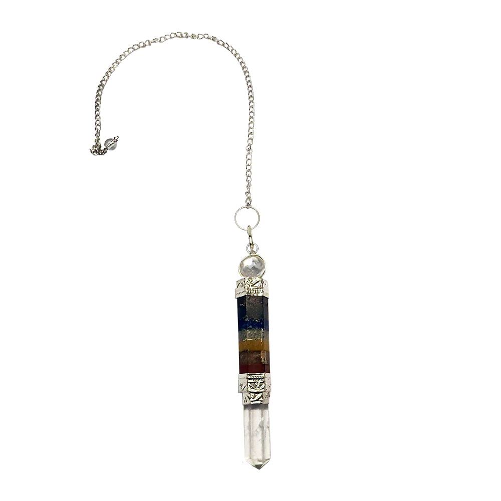 VIE Naturals 7 Chakra Ball Pendulum 80mm