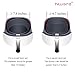 Hiware Air fryer Rack - Fits all 3.7QT – 5.8QT - Multi-purpose Double Layer Rack with Skewers Compatible with Phillips, Gowise etc