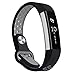 Hanlesi for Fitbit Alta HR Band, Fitbit Alta Band Breathable Soft Silicone Adjustable Fashion Sport Strap Band for Fitbit Alta 2 Replacement Fitness Accessory Wristband with Hole