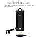 Fintie Protective Case for Amazon Tap - Light Weight Shock Proof Silicone Sling Cover Compatible with Amazon Tap Charging Cradle, Black
