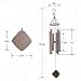 BLESSEDLAND Premium Wind Chimes-6 Hollow Aluminum Tubes, 28