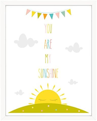 Finny and Zook "You Are My Sunshine" Paper Print, 10" H x 8" W