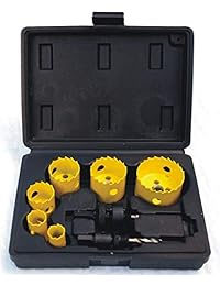 BoreTech M42 - Juego de sierras de acero de alta velocidad (HSS), 9 piezas