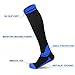 Compression Socks for Women & Men (2 Pairs), Laneco Graduated Compression Sock 20-30 mmhg for Nurses, Running, Maternity Pregnancy, Athletic Sports, Flight Travel, Shin Splints, Edema, Varicose Veins