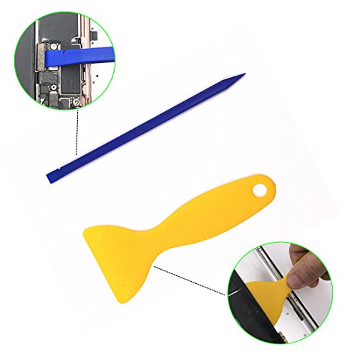 JUYU 21 Pcs Cell Phone Repair Tool Kit Open Tool Kit for iPhone Precision Screwdriver Set with Magnetizer/Demagnetizer Tool & Opening Pry Tools for iPhone, IPad,IPod,ITouch (21 IN 1)