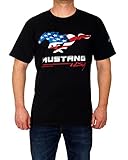 Ford Mustang USA Black T-shirt