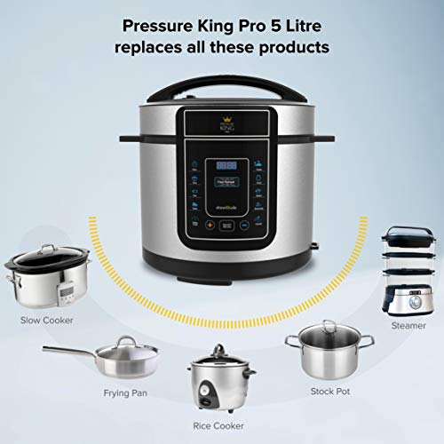 King Pro 5l Pressure King Pressure Cooker Stainless Steel Pressure