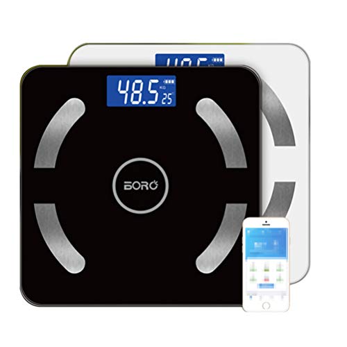image for LIOOBO Smart bluetooth body weight scale digital fat scale portable bo