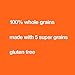 KIND Healthy Grains Bars, Peanut Butter Dark Chocolate, Gluten Free, 1.2 oz, 5 Count (6 Pack)