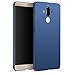 Huawei Mate 9 Case with Swivel Ring Buckle, Smays Frosted (Matte), Thin Slim, Shockproof Shell Anti-Scratch Cover, Cell Phone Stand Holder/Kickstand (Sapphire Matte)
