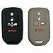 2Pcs Coolbestda Rubber Key Fob Cover Glove Keyless Entry Case Protector for 2018 2019 2020 2021 Honda Accord Civic CR-V CRV Pilot EX EX-L Touring Premium