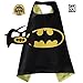 Children Super Hero Cape and Mask for Boys, Costume for Kids Birthday Party, Pretend Play, Dress Up