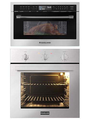 Gasland 24 Inch Electric Wall Oven + 24 Inch Built in microwave oven